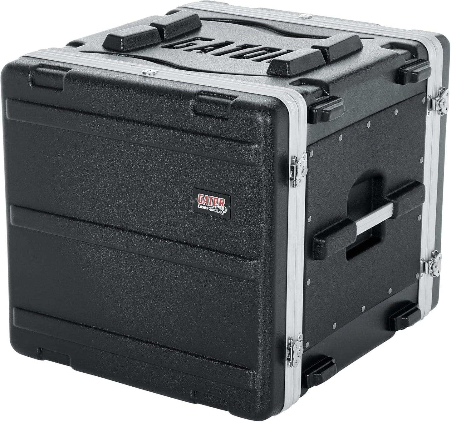 Gator Cases Lightweight Molded 6U Rack Case with Heavy Duty Latches, Shallow 14.25" depth (GR-6S)