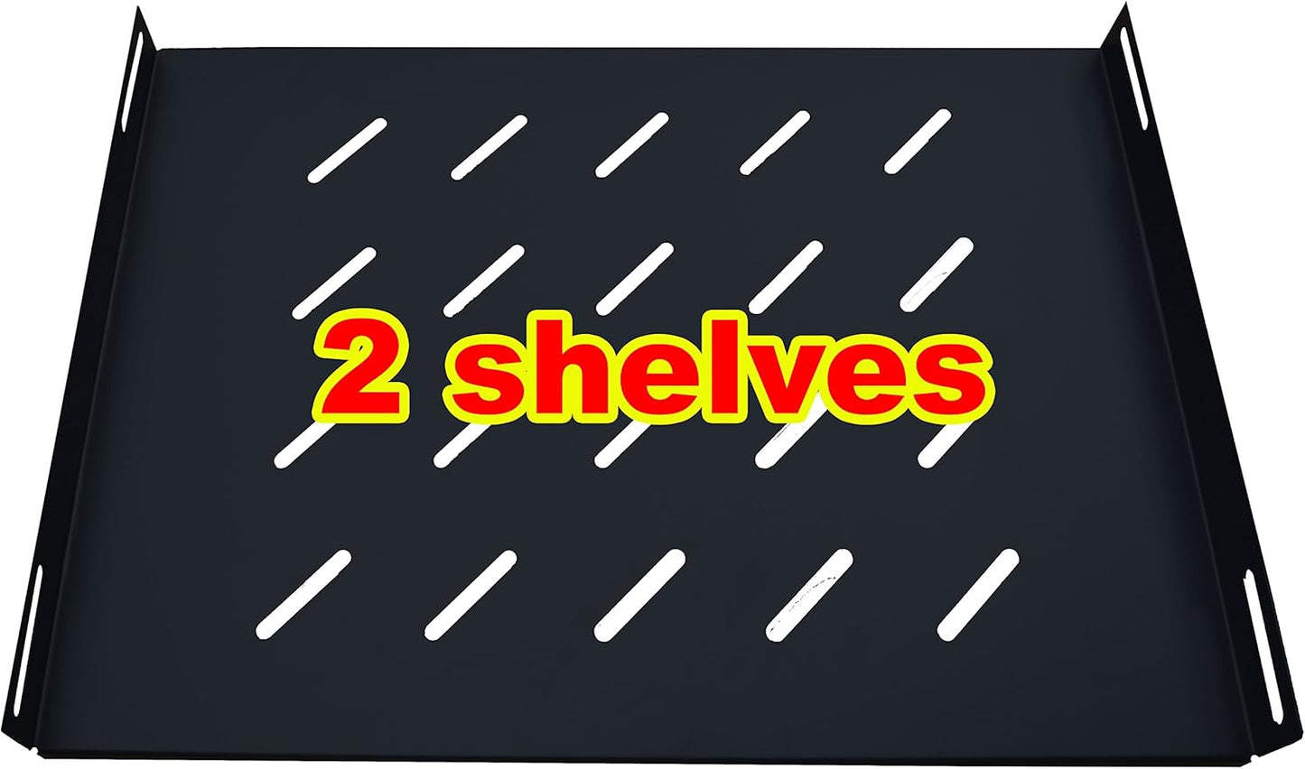 Server Rack 18U Wall Mount Server Rack Locking Wall Cabinet 19 Inch Rack Av Audio Video Rack Lockable Cabinet Network Rack with PDU - Shelf - Dust Proof Cable Entries - Fan - Wheels – Sysracks